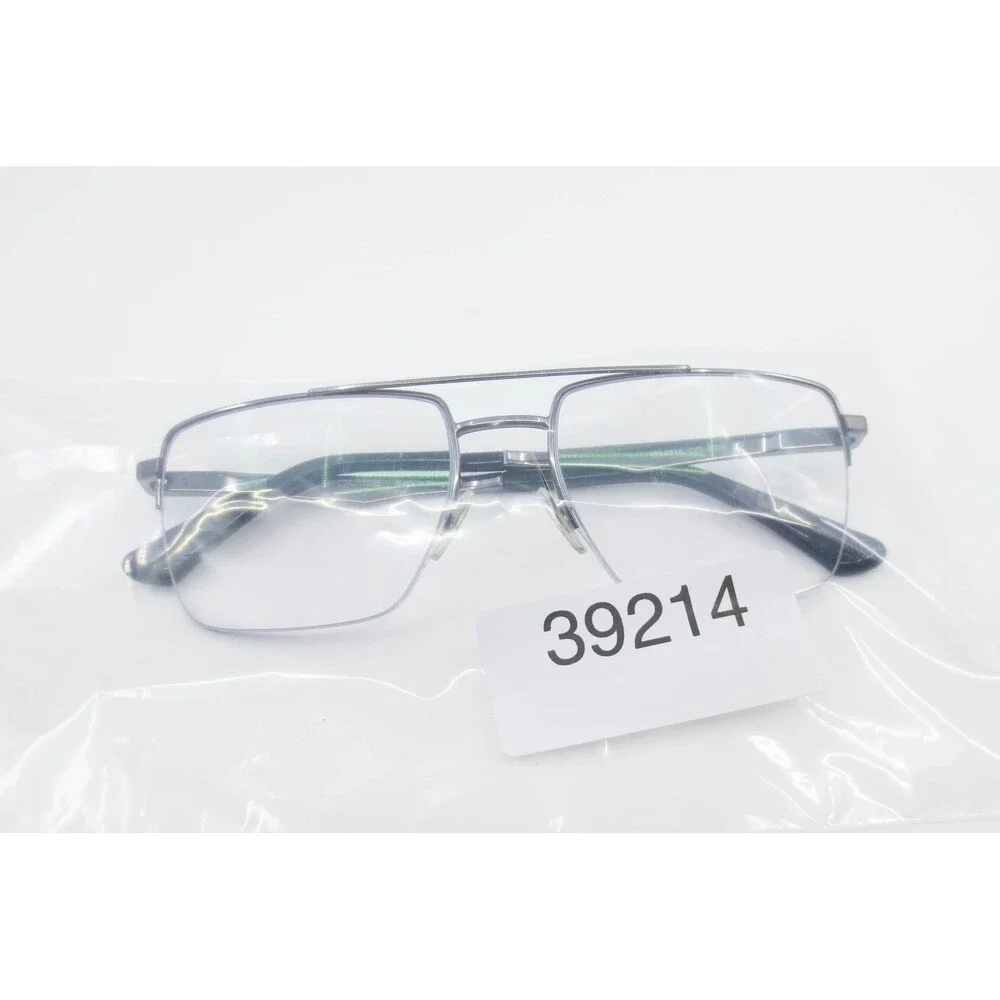 Police VPLR81K Eyeglass Frames Gunmetal Navigator Semi-Rimless 55-18-145